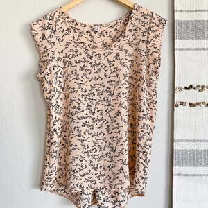 Piphany Brittany Pink Floral Blouse